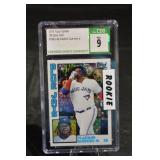 Topps 2019 Update Vladimir Guerrero Jr. RC Blue Jays Mint 9 Graded Card