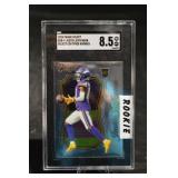 Panini Select SCR-9 Justin Jefferson RC - 2020, SGC 8.5