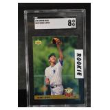 Upper Deck Derek Jeter Rookie Card #449 1993 SGC 8 NM-MT