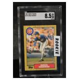 Topps Traded Greg Maddux RC #70 - SGC 8.5 NM-MT