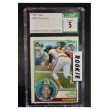 Tony Gwynn 1983 Topps Rookie Card #482 Padres - CSG 5 Excellent