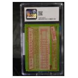 Mark McGwire 1985 Topps #401 Rookie Card - CSG 7.5 Near Mint+ Slab