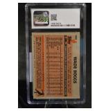 Topps Wade Boggs 1983 #498 Red Sox Rookie Card CGC 5 Excellent