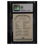 Topps Allen & Ginter Luis Robert Silver Portrait RC #256 2020 CGS Mint 9