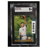 Derek Jeter 1993 Upper Deck Rookie Card #449 - SGC 9 MT