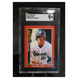 Mike Trout Cedar Rapids Kernels 2010 Team Issue (Rare) 9 MT