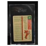 1959 Topps Mickey Mantle #10 - New York Yankees Outfield - SGC 1