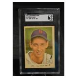 1959 Fleer Ted Williams Baseball Card #17 - Ted Williams 1941 How Ted Hit .400 SGC 6 EX