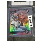 1/1 Kyler Murray Magenta Printing Plate - Leaf Draft Football 2019 - Bijan Robinson RC + Namath + McCarthy