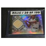 Baseball HOF Superstars Numbered Game Worn Jersey Patch Cards (14 Cards)