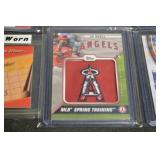 Baseball HOF Superstars Numbered Game Worn Jersey Patch Cards (14 Cards)