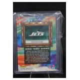 Donruss NFL Patch Cards Lot: Sauce Gardner (All-Pro Kings/Jets) & Quentin Johnston (Futuristic/Chargers)