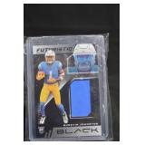 Donruss NFL Patch Cards Lot: Sauce Gardner (All-Pro Kings/Jets) & Quentin Johnston (Futuristic/Chargers)