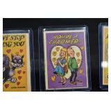 Valentine Cards - Vintage (Lot of 6)
