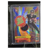 Donruss Optic NFL Rookie Patch Cards - Drake London, Zamir White, Alec Pierce, Ricky Pearsall (Lot of 4)