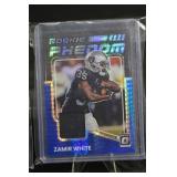 Donruss Optic NFL Rookie Patch Cards - Drake London, Zamir White, Alec Pierce, Ricky Pearsall (Lot of 4)