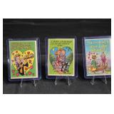 Funny Valentine Card Set - 3-Pack in Blue Protective Cases