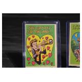 Funny Valentine Card Set - 3-Pack in Blue Protective Cases