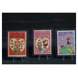 Vintage Funny Valentine Cards - 6-Pack Cartoon Valentines