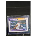 Justin Jefferson Vikings Football Cards Lot - Prestige 2023, Celebration, Select