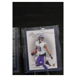 Justin Jefferson Vikings Football Cards Lot - Prestige 2023, Celebration, Select