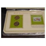 PCS Stamps & Coins Sacagawea Golden Dollars Complete Collection 2001-2011 Binder