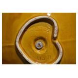 Vintage Pottery Leaf Candy Dish 1960