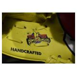 Power Rangers Mighty Morphin Handcrafted Yellow Baseball Glove