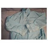 Carhartt J73 MLL Regular LG Teal Nylon Shell Jacket