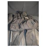 Vintage Arctic Cat Snowmobile Jacket - Black Quilted Insulated Winter Coat