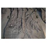 Vintage Arctic Cat Snowmobile Jacket - Black Quilted Insulated Winter Coat