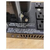 Rauland Borg DAX 60-60 Watt Amplifier with Transformers and Heat Sink