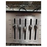 Bogen Acousta-Master Model CT-60 Solid State Audio Equalizer Amplifier