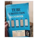 Box of Electronic Components with Tube Substitution Handbook and Watlow Controller