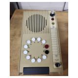 Vintage Intercom Master Station with 4 Metal Wall Units
