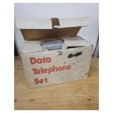 Vintage Data Telephone Set in Original Box