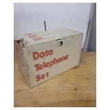 Vintage AA Data Telephone Set in Original Box