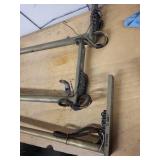 Set of 3 Vintage Drive-In Movie Theater Speakers with Mounting Arms