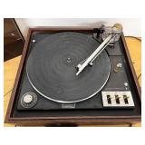 Garrard Zero 100C Vintage Turntable with Wood Plinth and Dust Cover