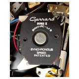 Garrard Zero 100C Vintage Turntable with Wood Plinth and Dust Cover