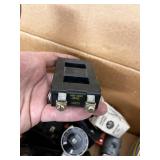 Box of Industrial Electrical Parts and Controls Including Allen-Bradley, Relays, Adapters, and Connectors