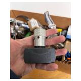 Box of Assorted Hardware and Electrical Connectors