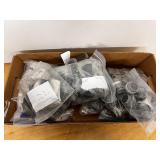 Large Lot of Industrial Electrical Connectors and Accessories in Assorted Bags