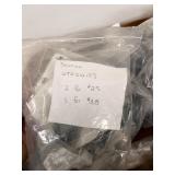 Large Lot of Industrial Electrical Connectors and Accessories in Assorted Bags