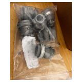 Large Lot of Industrial Electrical Connectors and Accessories in Assorted Bags