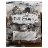 Large Lot of Industrial Electrical Connectors and Accessories in Assorted Bags