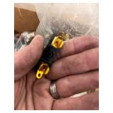 Box of Electrical Hardware and Accessories, Sylvania Bulbs, Allen-Bradley Parts