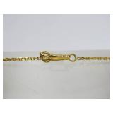 Genuine 22K Gold Necklace w/Rubies