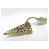 Wonderful Large Signed 14K Gold & Titanium Sculptural Brooch by Jean-Yves Nantel