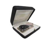 Large Sterling Silver & Sculpted Gemstone Designer Pendant - Forme Livre by Burle Marx